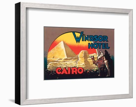 Windsor Hotel, Cairo-null-Framed Art Print