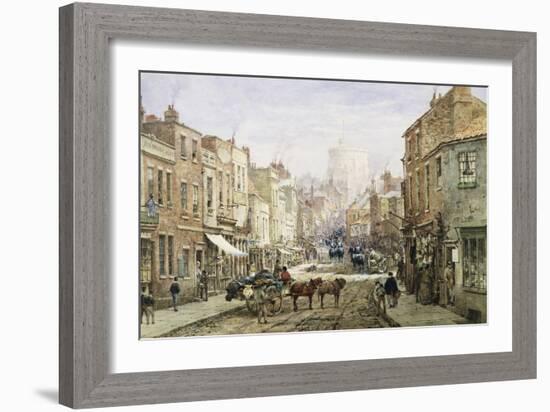 Windsor-The Parade-Louise J. Rayner-Framed Giclee Print