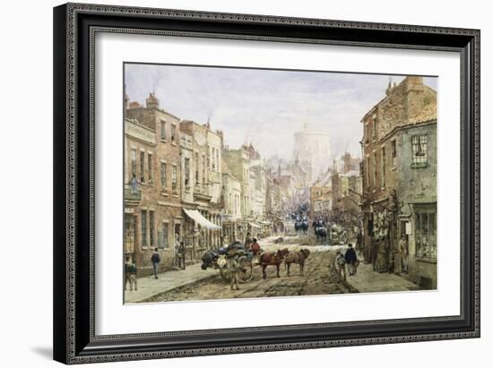 Windsor-The Parade-Louise J. Rayner-Framed Giclee Print