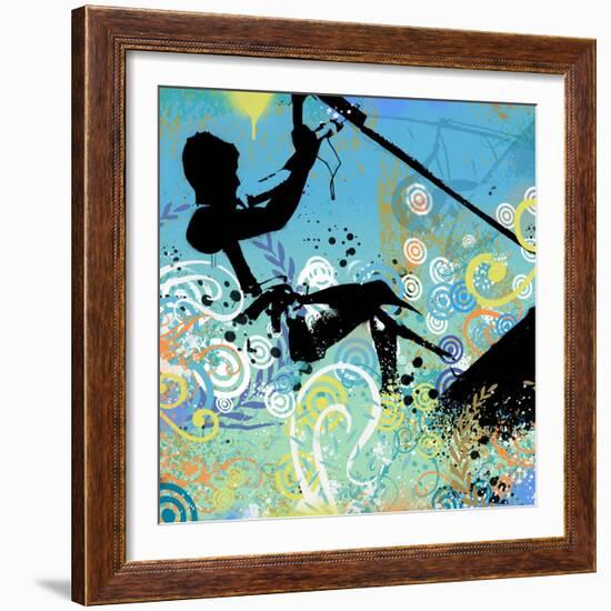 Windsurf 1-JB Hall-Framed Premium Giclee Print