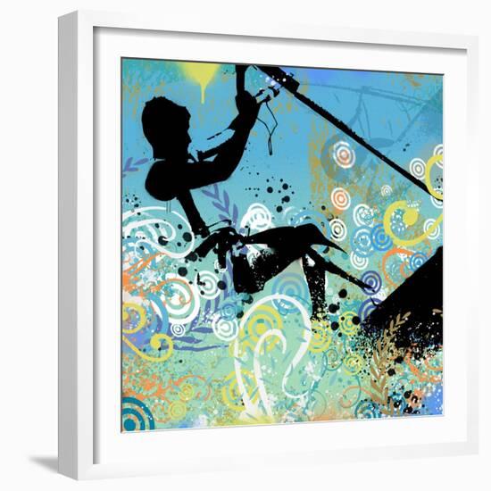 Windsurf 1-JB Hall-Framed Premium Giclee Print