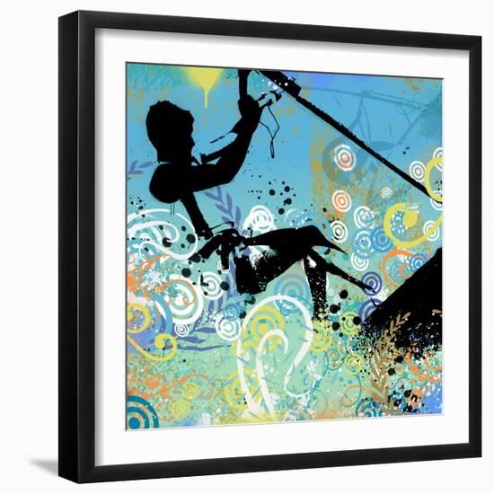 Windsurf 1-JB Hall-Framed Giclee Print