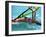 Windsurfing, Aruba, Caribbean-James Kay-Framed Photographic Print