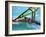 Windsurfing, Aruba, Caribbean-James Kay-Framed Photographic Print