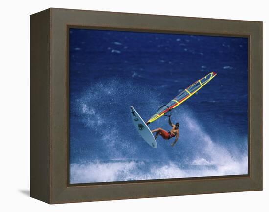 Windsurfing-null-Framed Premier Image Canvas