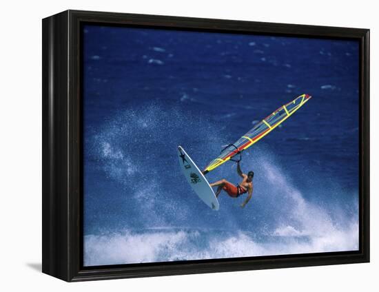 Windsurfing-null-Framed Premier Image Canvas