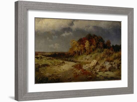 Windy Autumn Day, 1903-Alexander Alexeyevich Kiselev-Framed Giclee Print