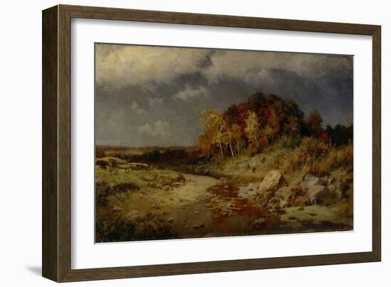 Windy Autumn Day, 1903-Alexander Alexeyevich Kiselev-Framed Giclee Print