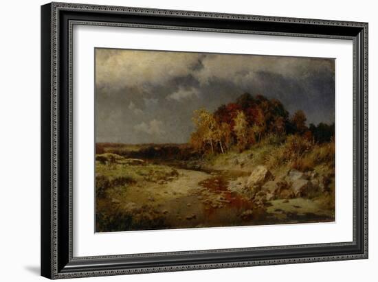 Windy Autumn Day, 1903-Alexander Alexeyevich Kiselev-Framed Giclee Print