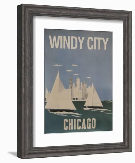 Windy City-null-Framed Giclee Print