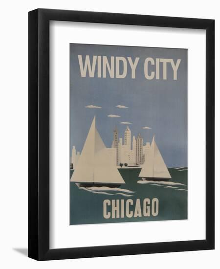 Windy City-null-Framed Giclee Print