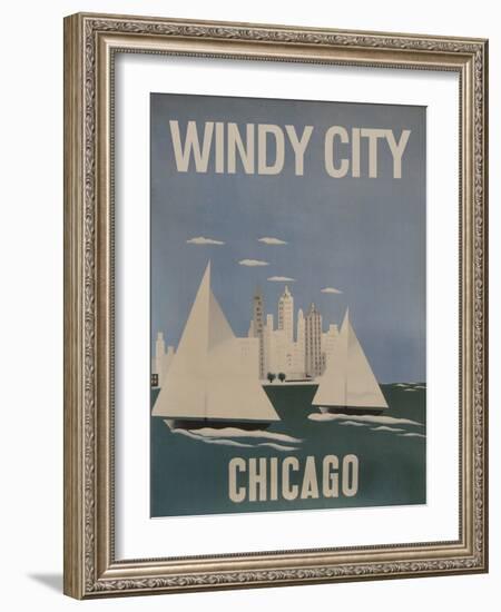 Windy City-null-Framed Giclee Print