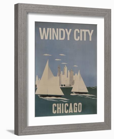 Windy City-null-Framed Giclee Print