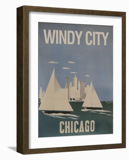 Windy City-null-Framed Giclee Print