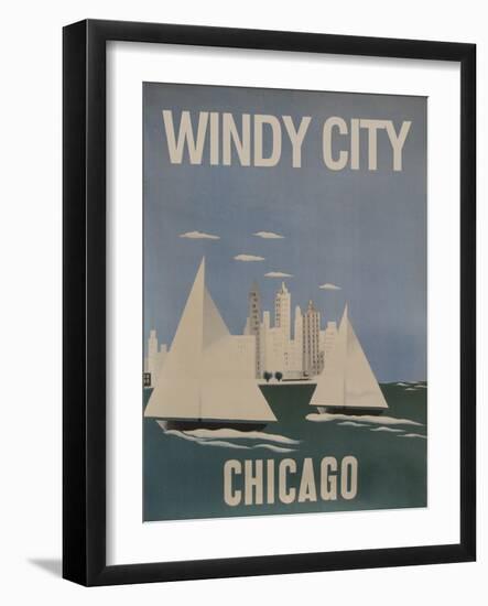 Windy City-null-Framed Giclee Print