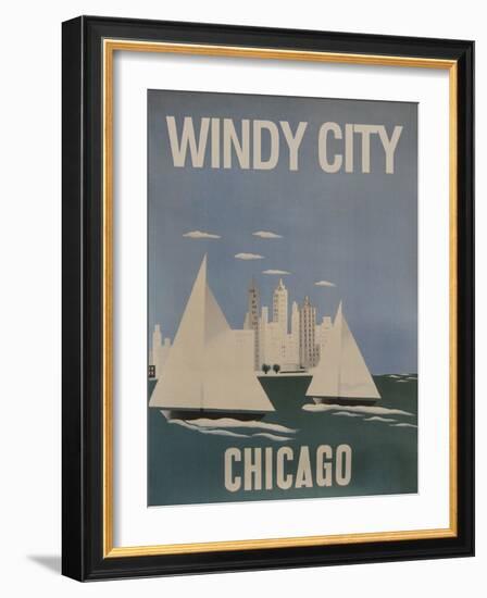 Windy City-null-Framed Giclee Print