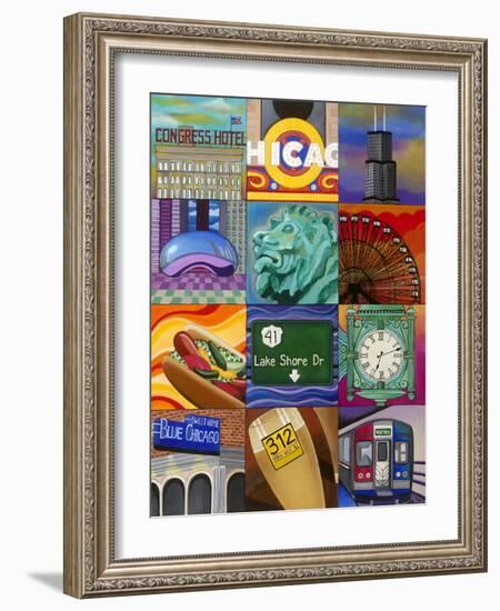 Windy City-Carla Bank-Framed Giclee Print