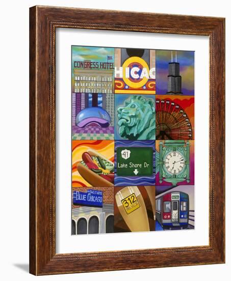 Windy City-Carla Bank-Framed Giclee Print