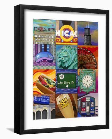 Windy City-Carla Bank-Framed Giclee Print