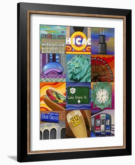 Windy City-Carla Bank-Framed Giclee Print