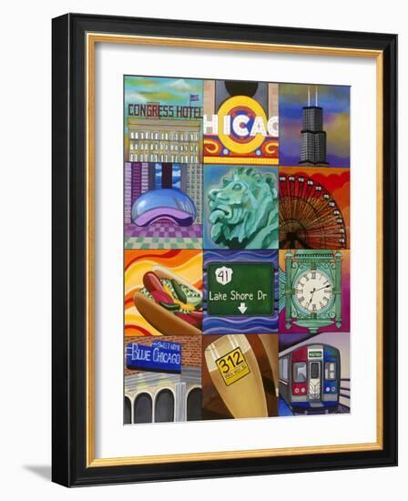 Windy City-Carla Bank-Framed Giclee Print