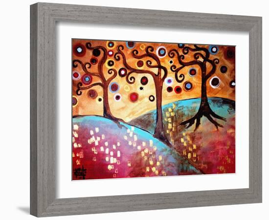 Windy Forest-Natasha Wescoat-Framed Giclee Print