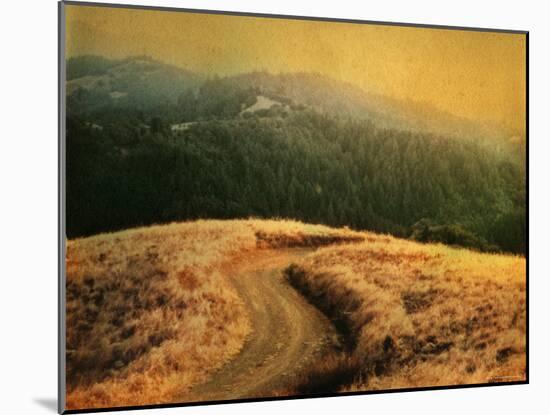 Windy Trail on Hill-Robert Cattan-Mounted Photographic Print