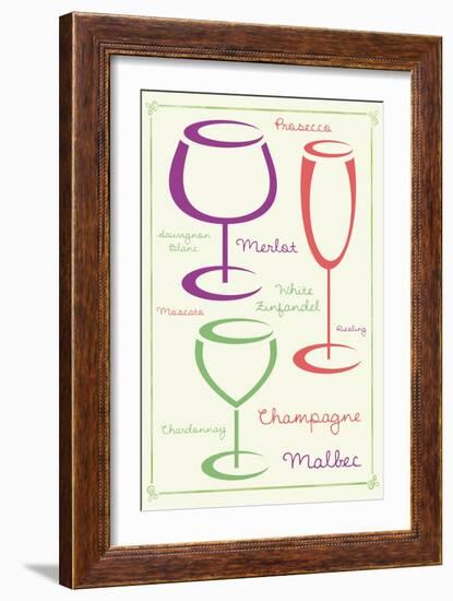 Wine 2 C-Lauren Gibbons-Framed Art Print