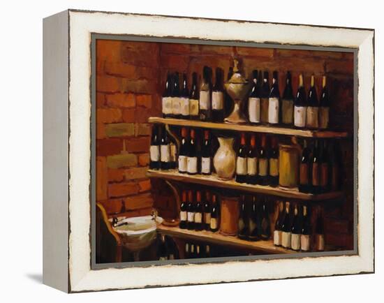 Wine and Bricks II-Pam Ingalls-Framed Premier Image Canvas