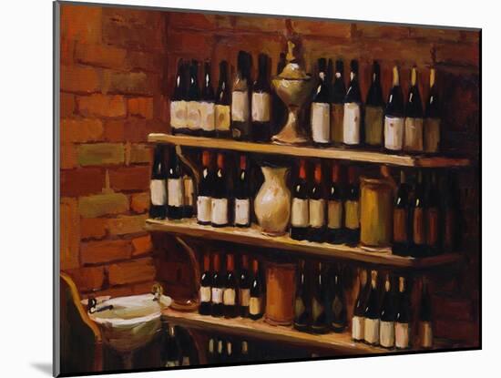 Wine and Bricks II-Pam Ingalls-Mounted Giclee Print