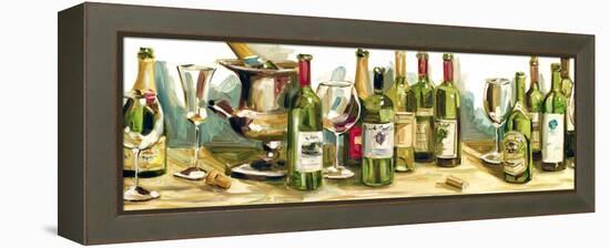 Wine and Champagne Panel-Heather A. French-Roussia-Framed Stretched Canvas