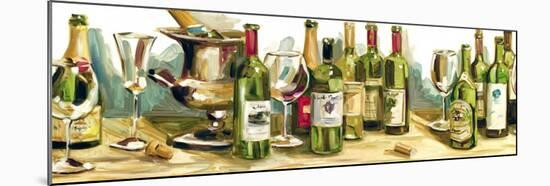 Wine and Champagne Panel-Heather A. French-Roussia-Mounted Art Print