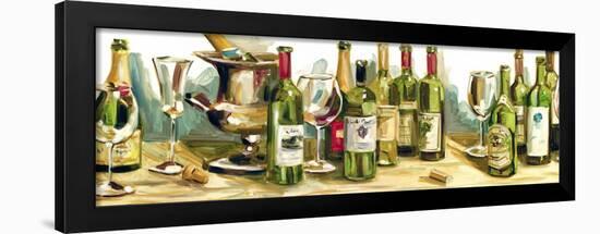 Wine and Champagne Panel-Heather A. French-Roussia-Framed Art Print