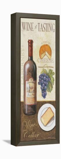 Wine and Cheese 1-John Zaccheo-Framed Premier Image Canvas