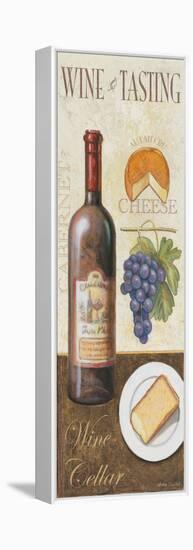 Wine and Cheese 1-John Zaccheo-Framed Premier Image Canvas