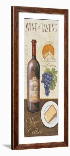 Wine and Cheese 1-John Zaccheo-Framed Giclee Print