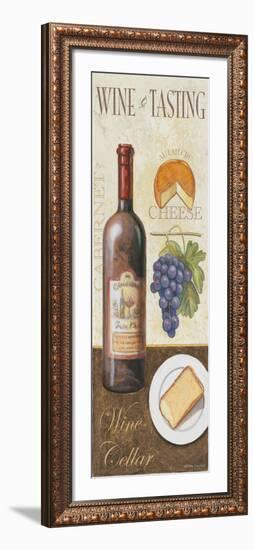 Wine and Cheese 1-John Zaccheo-Framed Giclee Print
