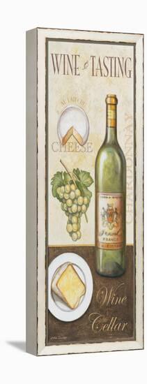 Wine and Cheese 2-John Zaccheo-Framed Premier Image Canvas