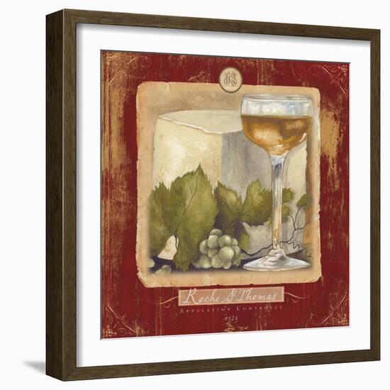 Wine and Cheese II-Elizabeth Medley-Framed Art Print