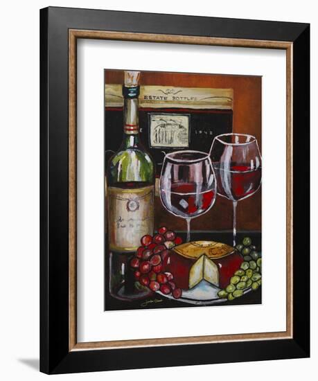 Wine and Cheese III-Jennifer Garant-Framed Giclee Print