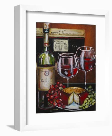 Wine and Cheese III-Jennifer Garant-Framed Giclee Print