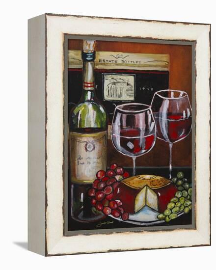 Wine and Cheese III-Jennifer Garant-Framed Premier Image Canvas