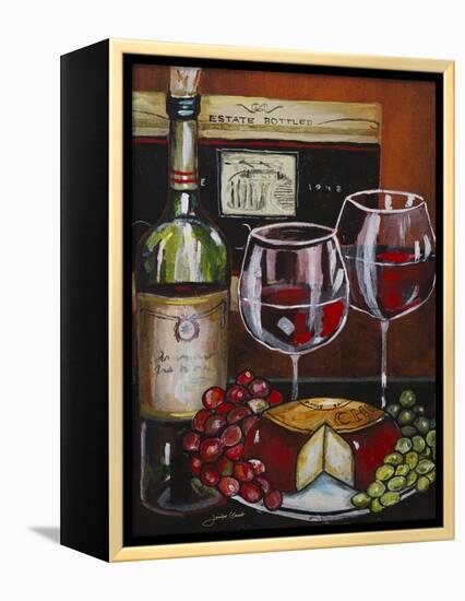 Wine and Cheese III-Jennifer Garant-Framed Premier Image Canvas