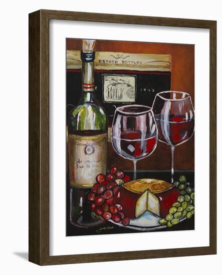 Wine and Cheese III-Jennifer Garant-Framed Giclee Print