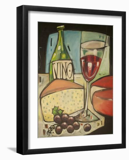 Wine and Cheese Please-Tim Nyberg-Framed Giclee Print