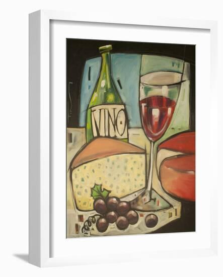 Wine and Cheese Please-Tim Nyberg-Framed Giclee Print