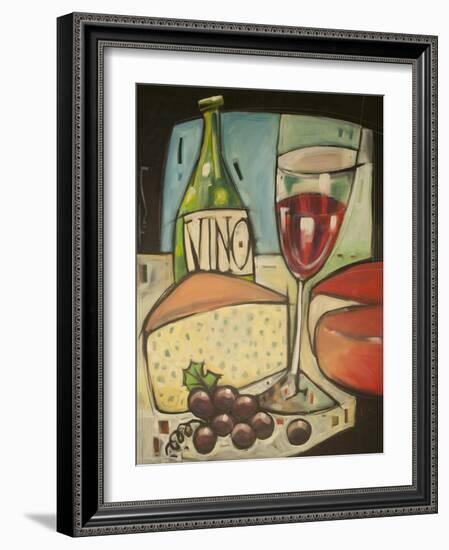 Wine and Cheese Please-Tim Nyberg-Framed Giclee Print