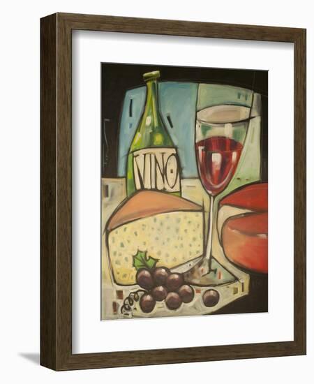 Wine and Cheese Please-Tim Nyberg-Framed Giclee Print