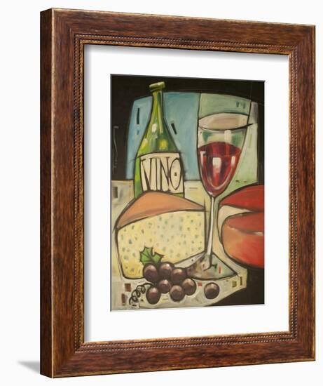 Wine and Cheese Please-Tim Nyberg-Framed Giclee Print