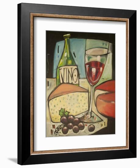 Wine and Cheese Please-Tim Nyberg-Framed Giclee Print